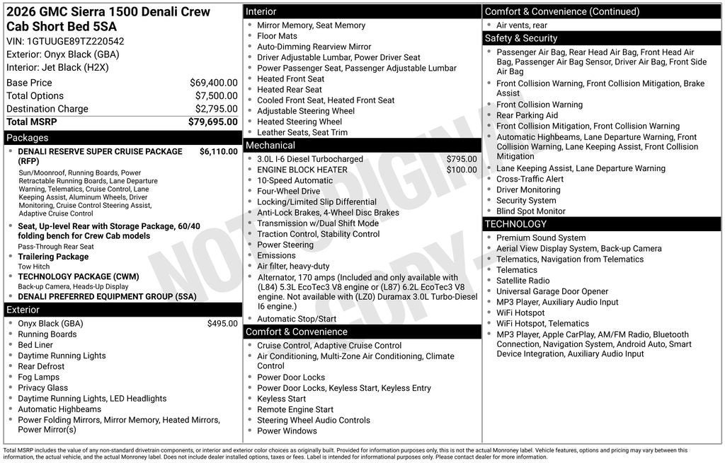 gmc sierra 1500 2026 1GTUUGE89TZ220542 image gmc sierra 1500 2026 1GTUUGE89TZ220542 image